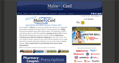 Desktop Screenshot of mainerxcard.com